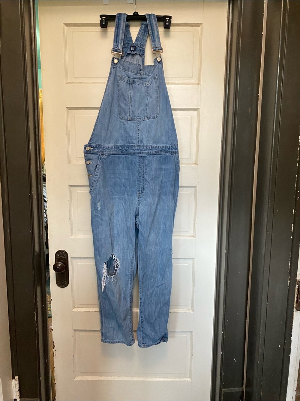 GAP Light Blue Denim Overalls